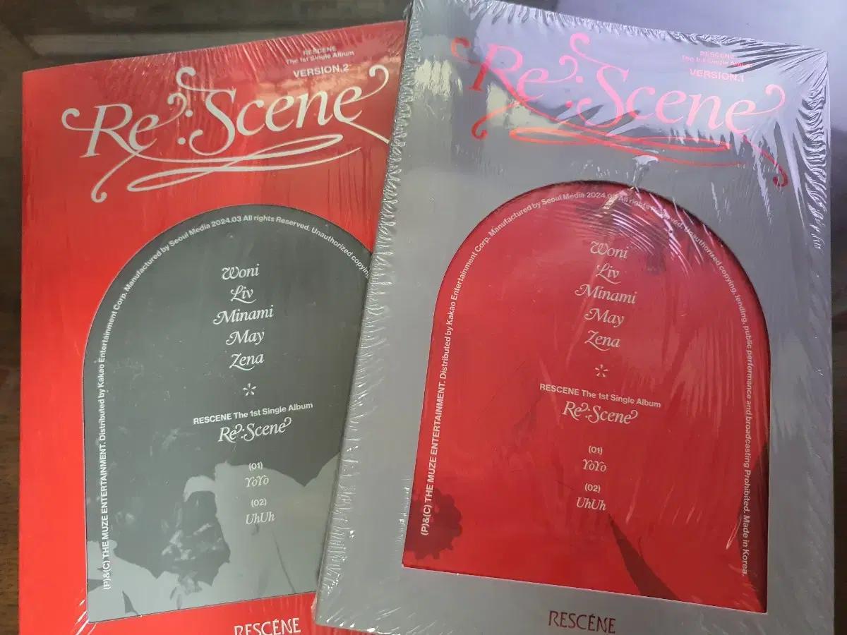 RESCENE (리센느) 1st Single Album UhUh 미개봉