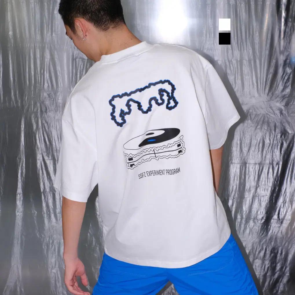 7440 37 1 태극권 케이크 프린트 순면 더블사 반팔티