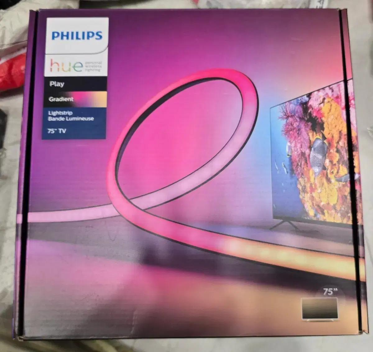 필립스 Hue 75인치 새상품