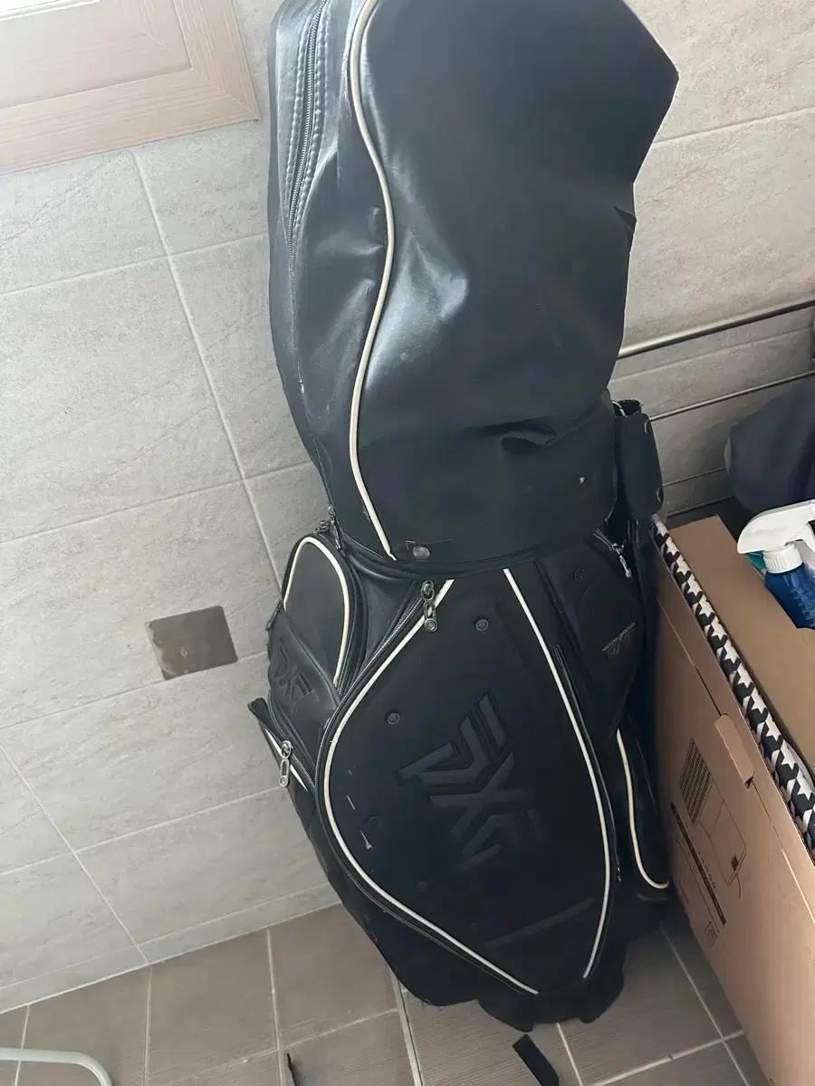 골프 풀세트 pxg 골프백 + 테일러메이드 드라이버