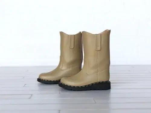 모모꼬 신발 캐주얼 하프부츠 (베이지)