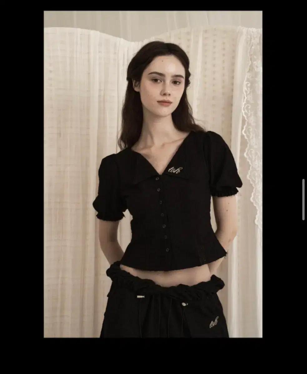 TOH LEA BLOUSE 레아 블라우스 블랙