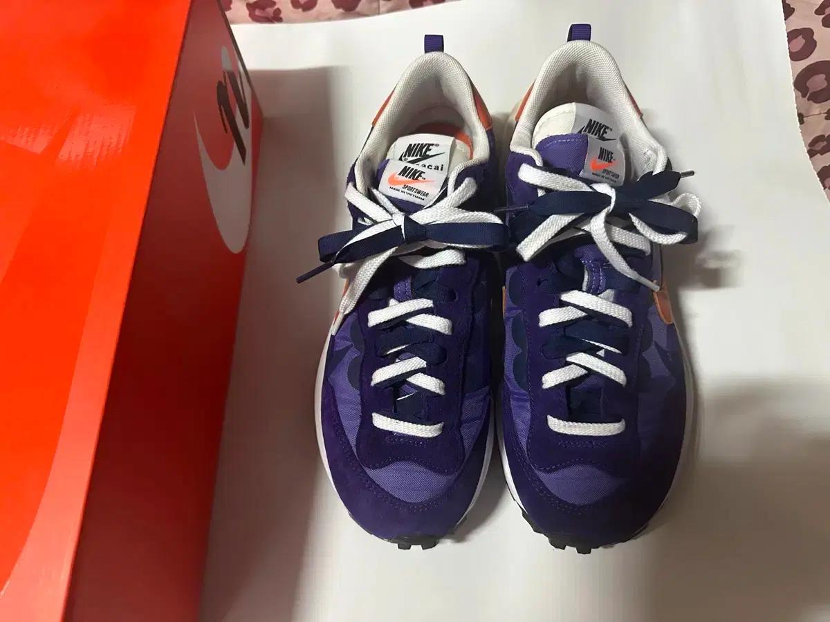 나이키 사카이 베이퍼와플 265 다크아이리스