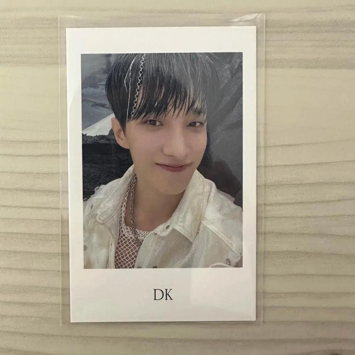 세븐틴 DK 도겸 페이스더썬 페더썬 핫 재팬 위버스 특전