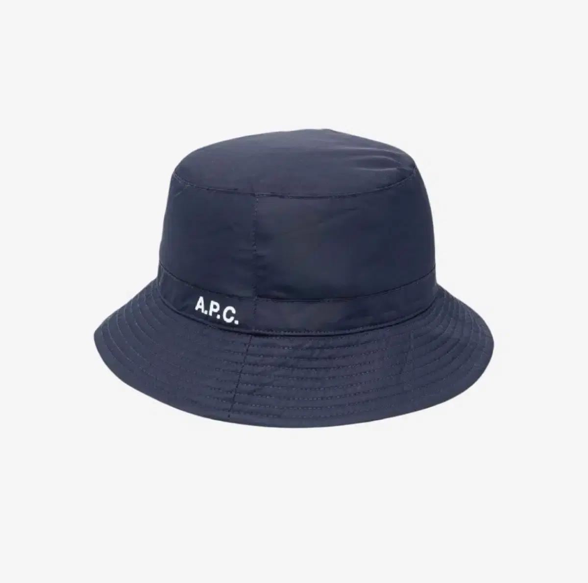 APC 아페쎄 밥 시커 버킷햇 모자 캡 나일론 네이비 58 사이즈