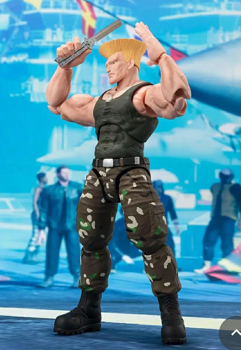 shf 스트리트파이터 가일 아웃핏2 미개봉