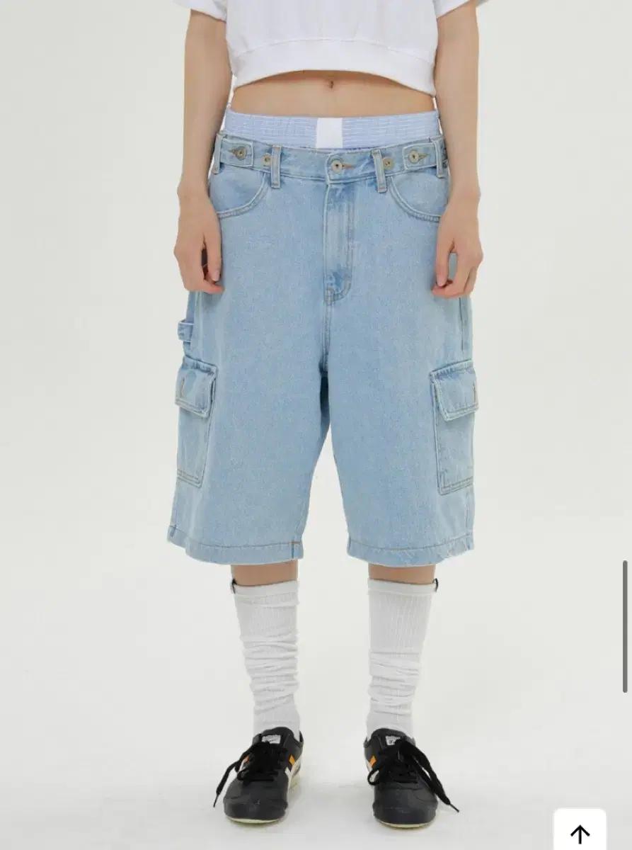 세이스라 saysra 데님 카고 팬츠