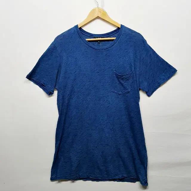 A.P.C 아페세 인디고 티셔츠 남성용