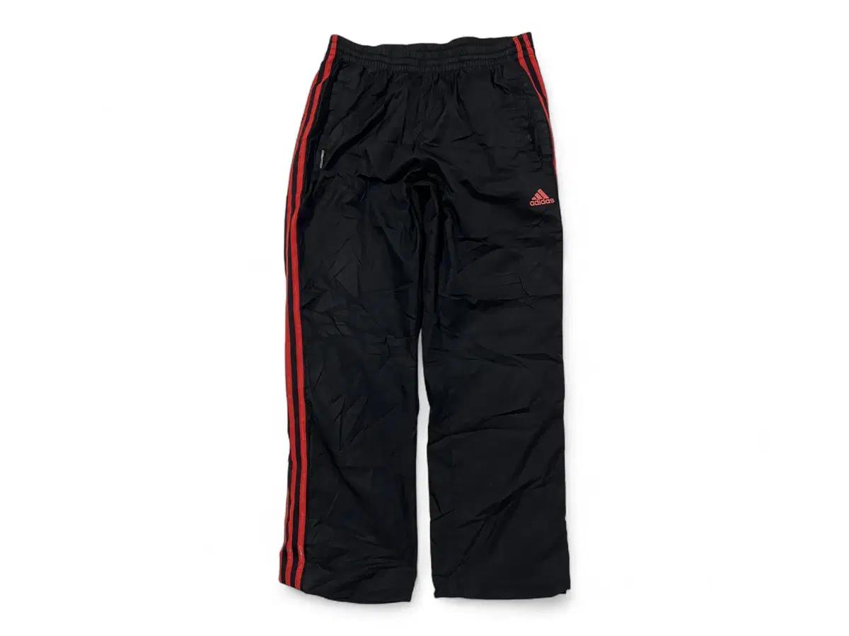 ADIDAS 아디다스 오렌지 삼선밴딩팬츠(M)