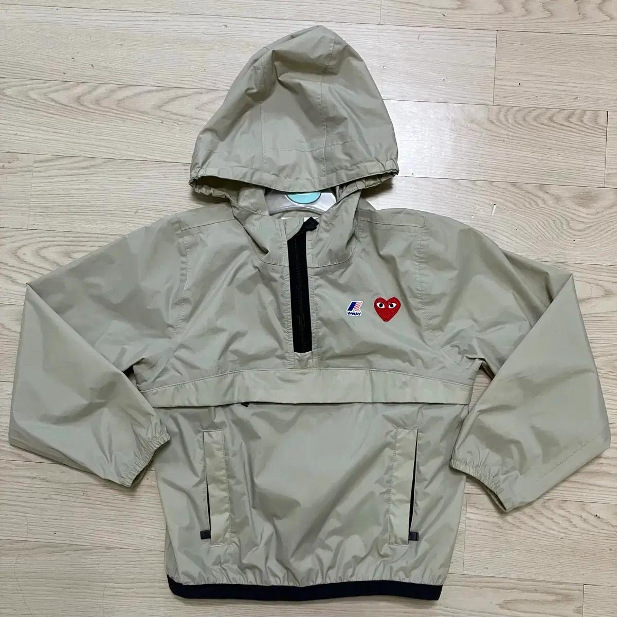 꼼데가르송 까웨 아노락 바람막이 6T