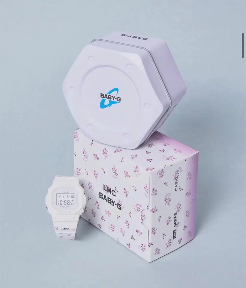 LMC X Baby G (카시오) 플라워 화이트