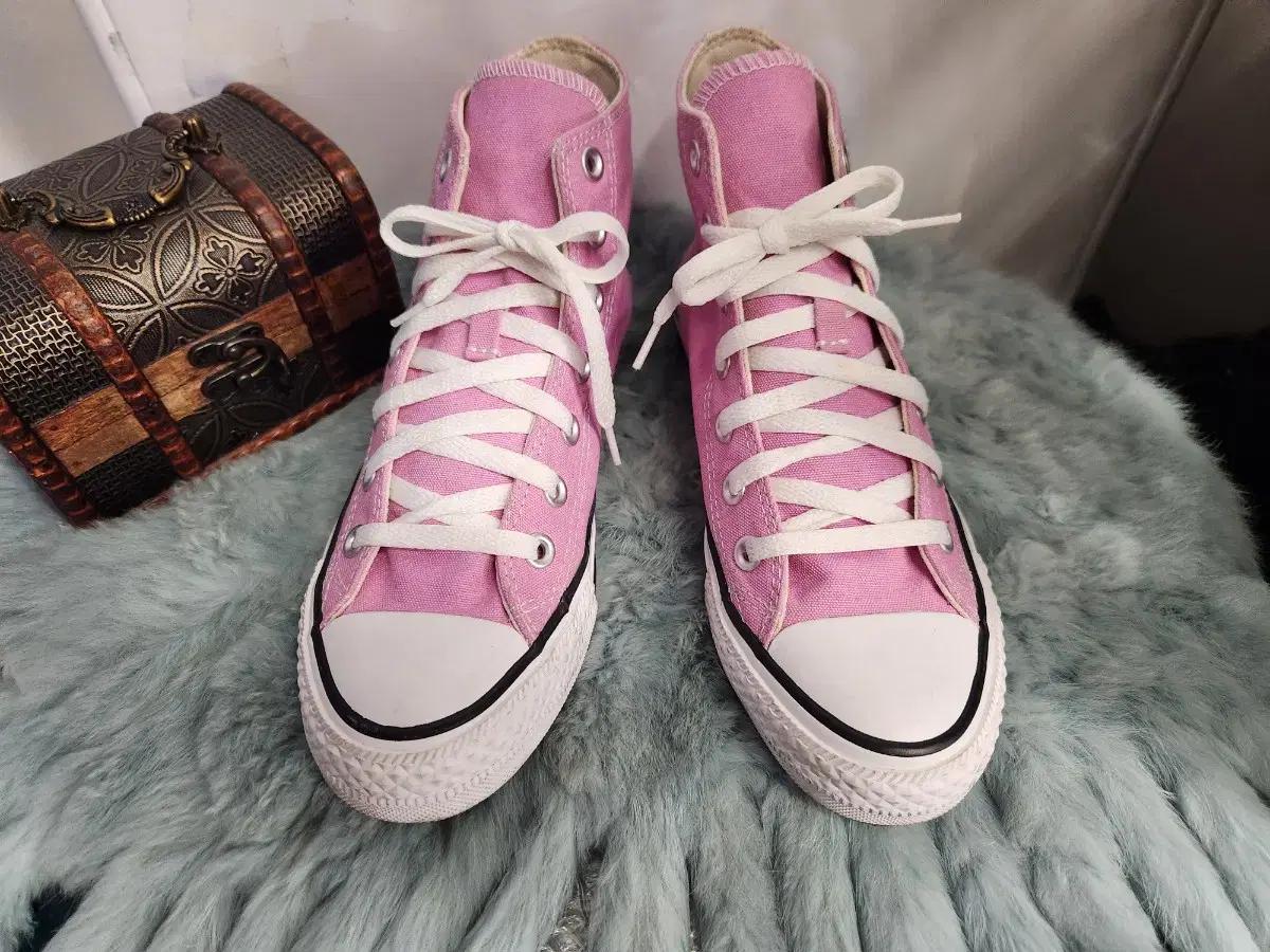 올스타컨버스(정품)245mm(여성)발목신발