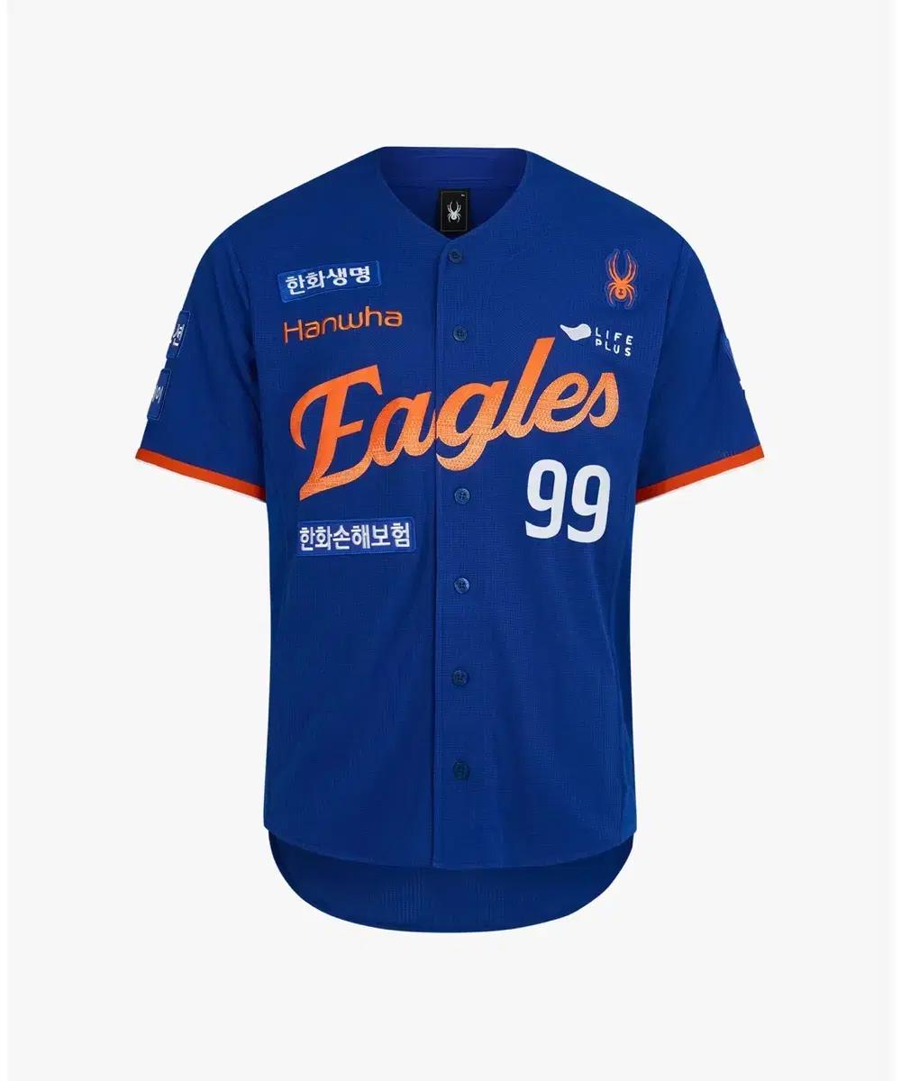 한화 스파이더 2025 어센틱 썸머블루 문현빈 열마킹
