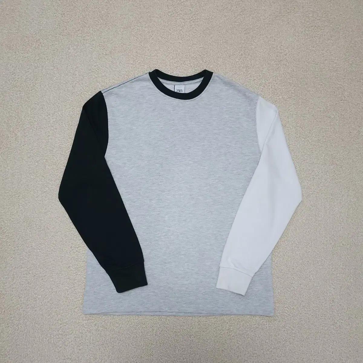 (M)자라 남성 맨투맨 스웻셔츠 봄/가을 캐주얼 코디 H9M880