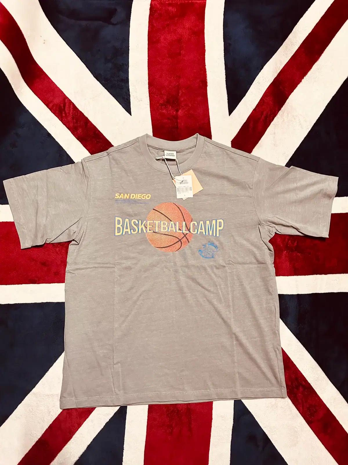 SAND SOUND(샌드사운드)/프린팅 반팔티셔츠/L사이즈 새상품 판매