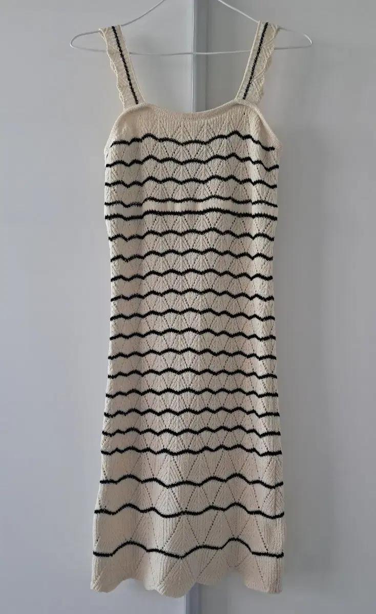 여름 니트 원피스/민소매 원피스/나시 원피스/줄무늬 원피스(새 제품)