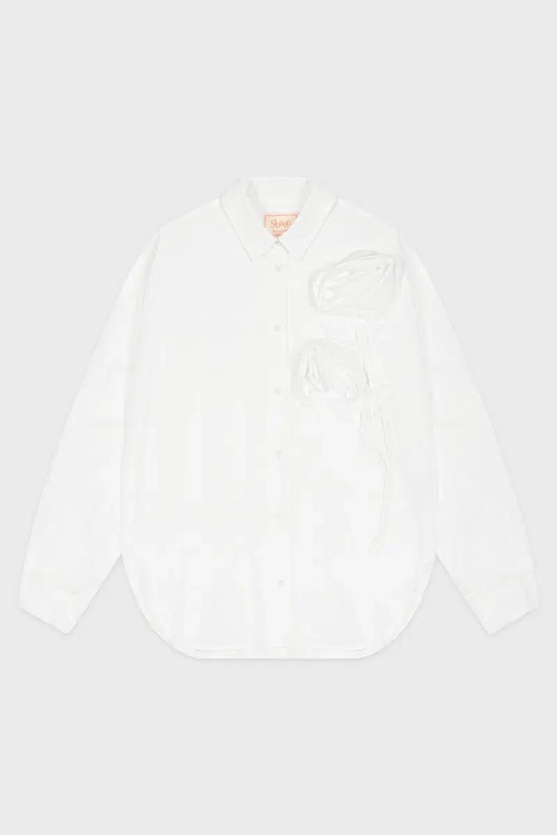 구해요) Sinoon Rose Artwork Over Fit Shirt
