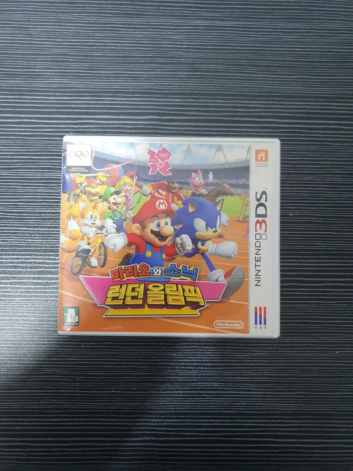 닌텐도 3ds 소닉 마리오 런던올림픽 정발판