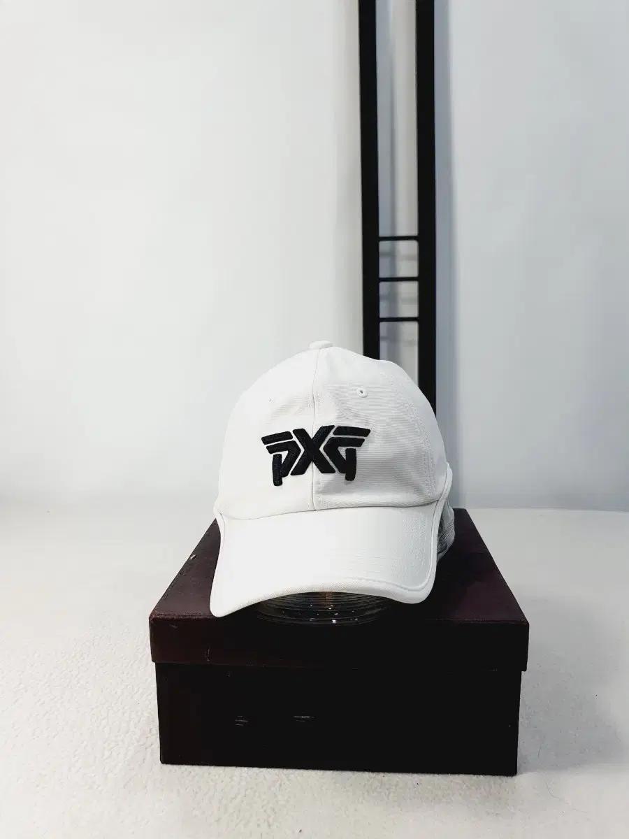 PXG 모자 화이트 볼캡 F