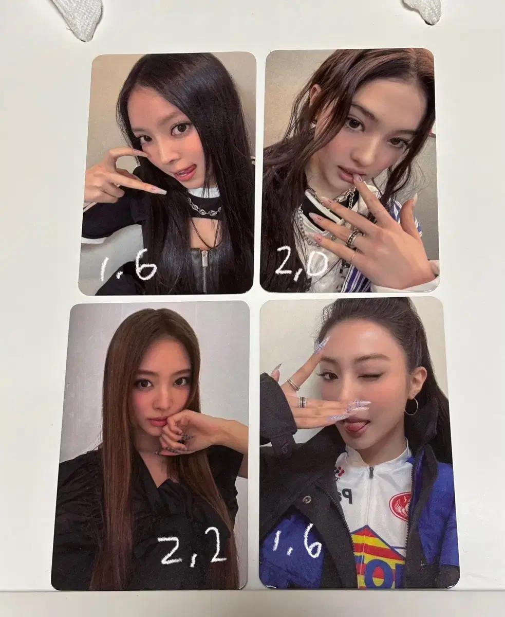와이지 yg 미야오 예판 특전 안나 나린 엘라 가원 포카 포토카드
