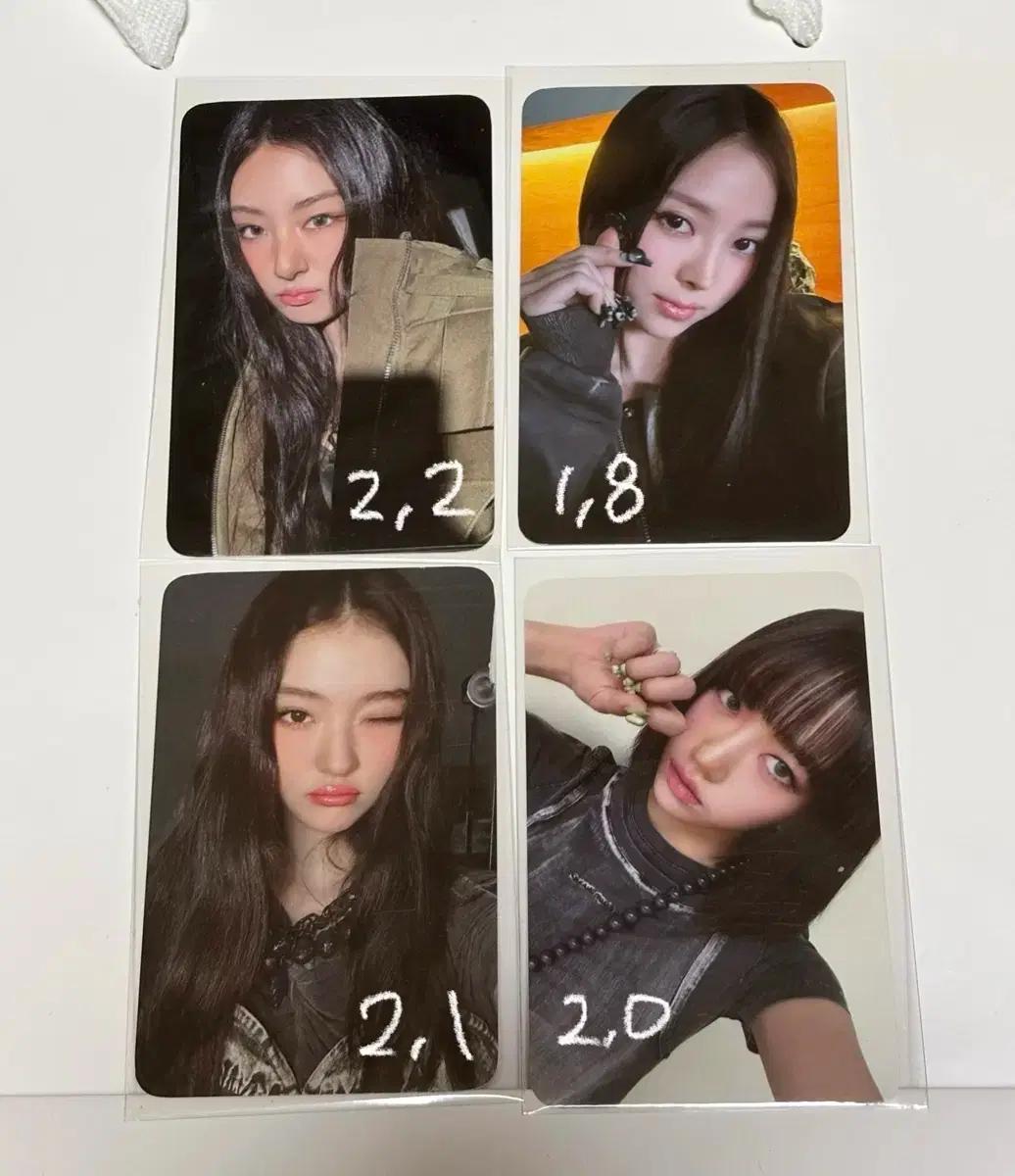 위드뮤 미야오 예판 특전 포카 포토카드 가원 나린 엘라 수인