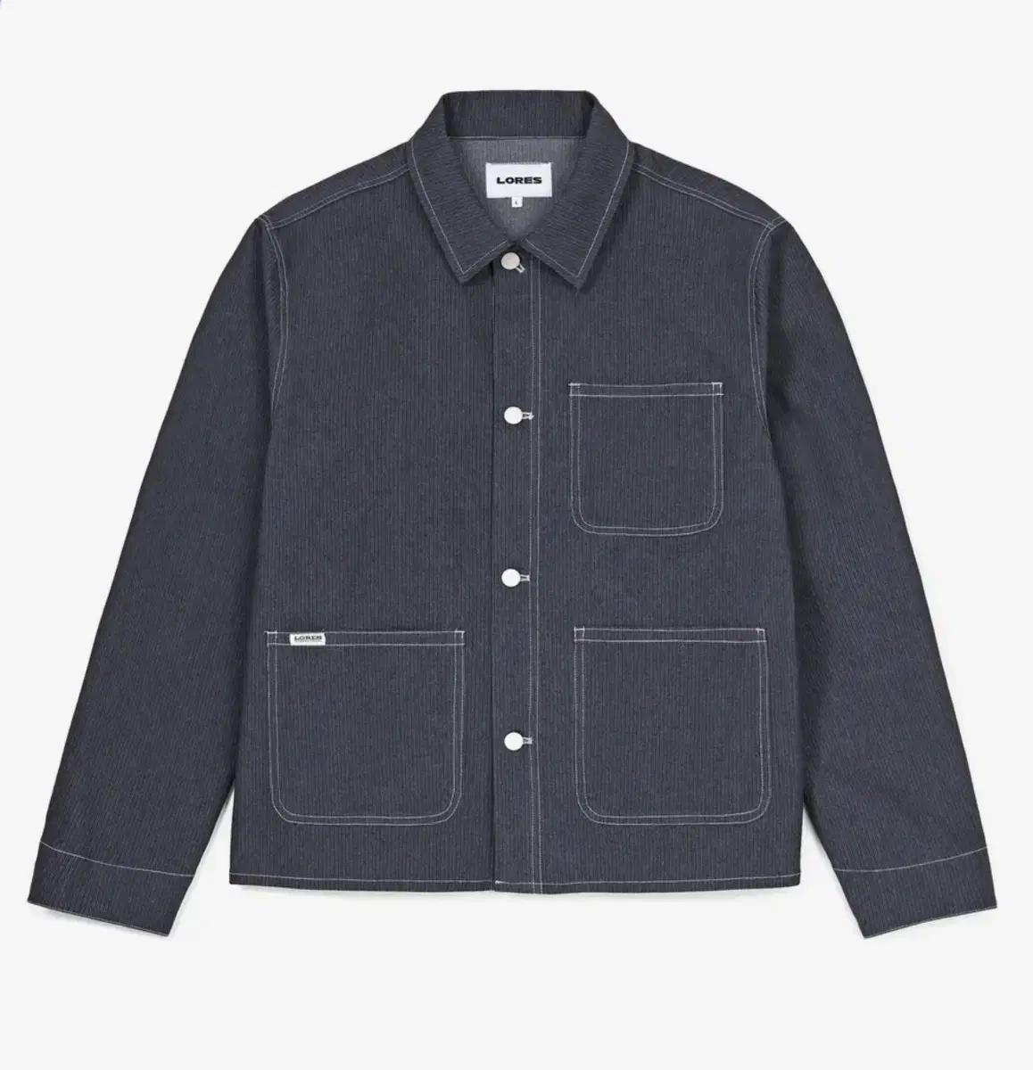 [구매] 로어즈 자켓 lores Stripe Jacket blue L