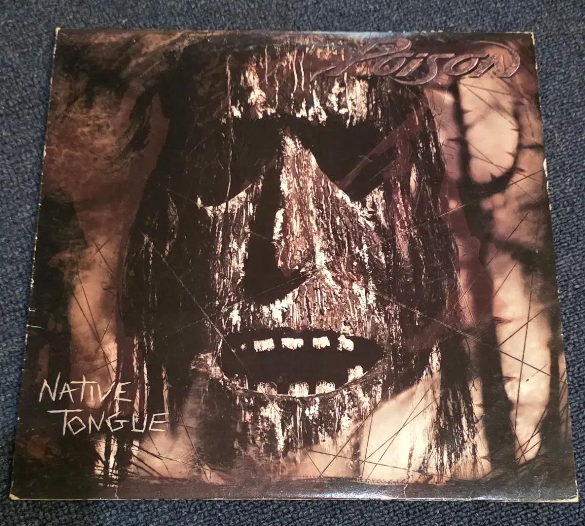 POISON 1993년발매NATIVE TONGUE앨범 LP