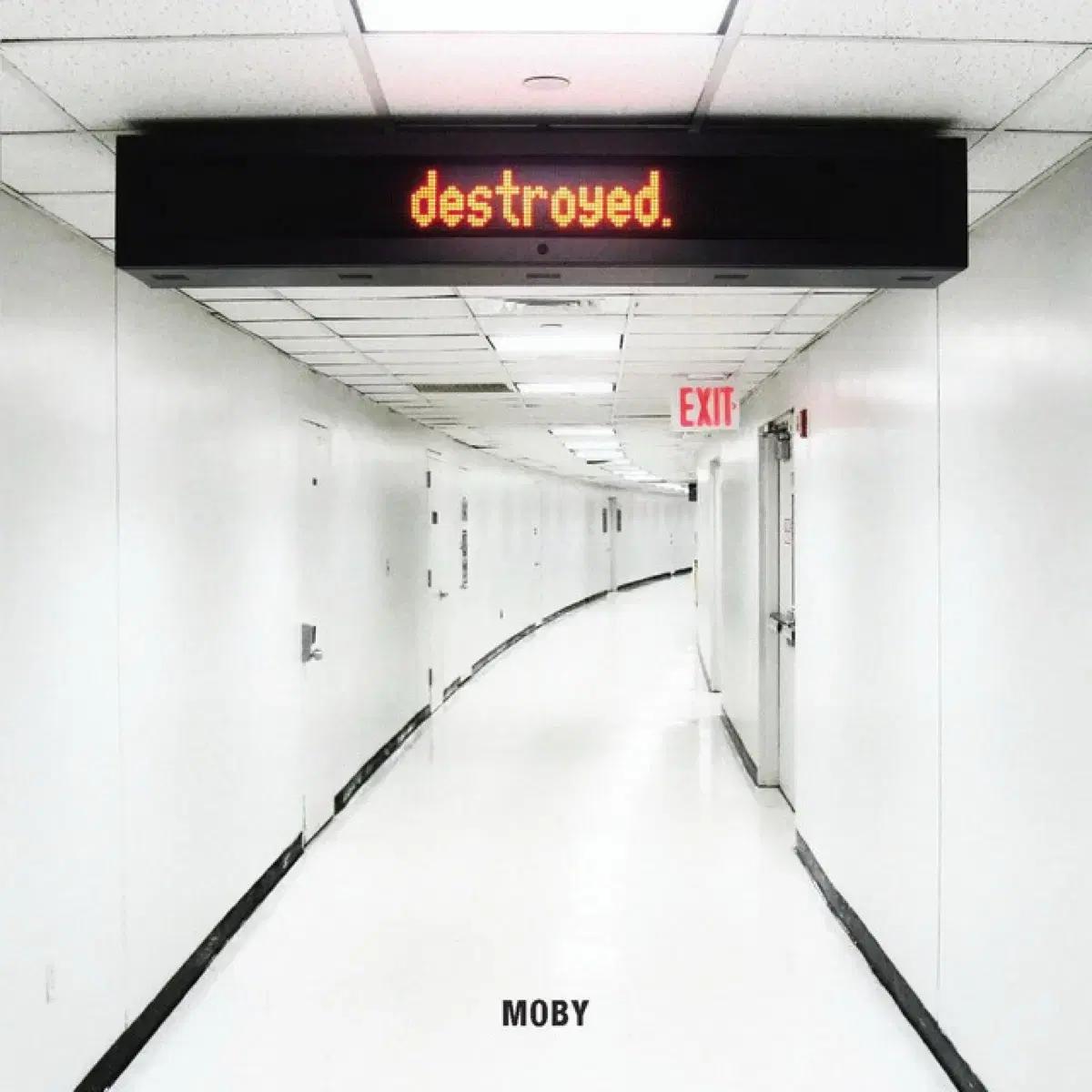 Moby 모비 Destroyed 앨범 시디 CD
