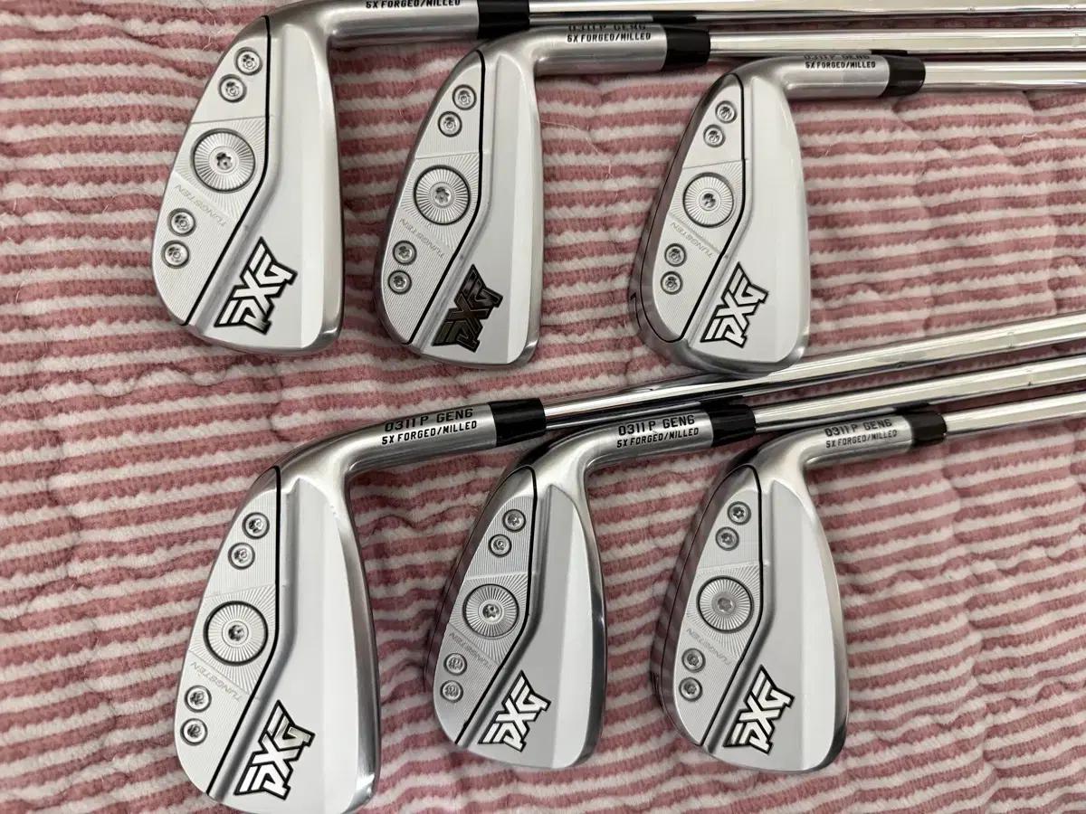 PXG 젠6 GEN6 0311P 6더블크롬아이언 5-W 다골 민트급 싸게