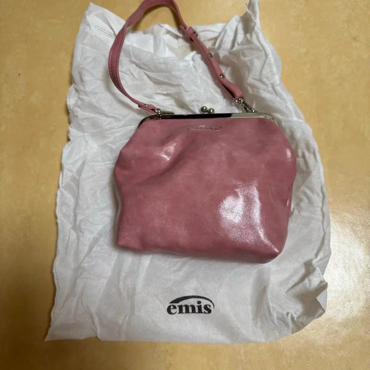 이미스 FRAME PURSE BAG-PINK