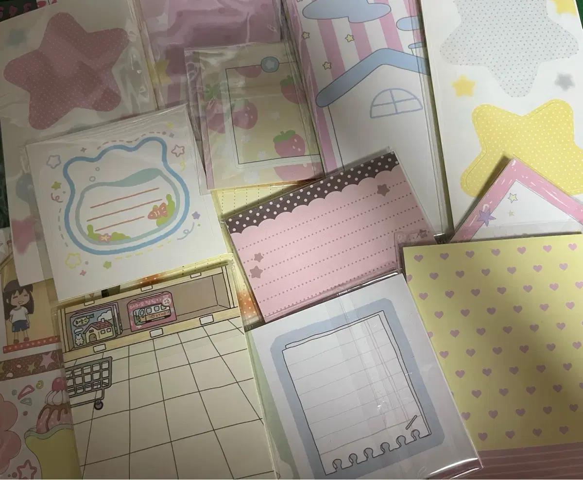 다꾸 처분 배경지 모조지 데코 스티커 랜박 랜덤팩