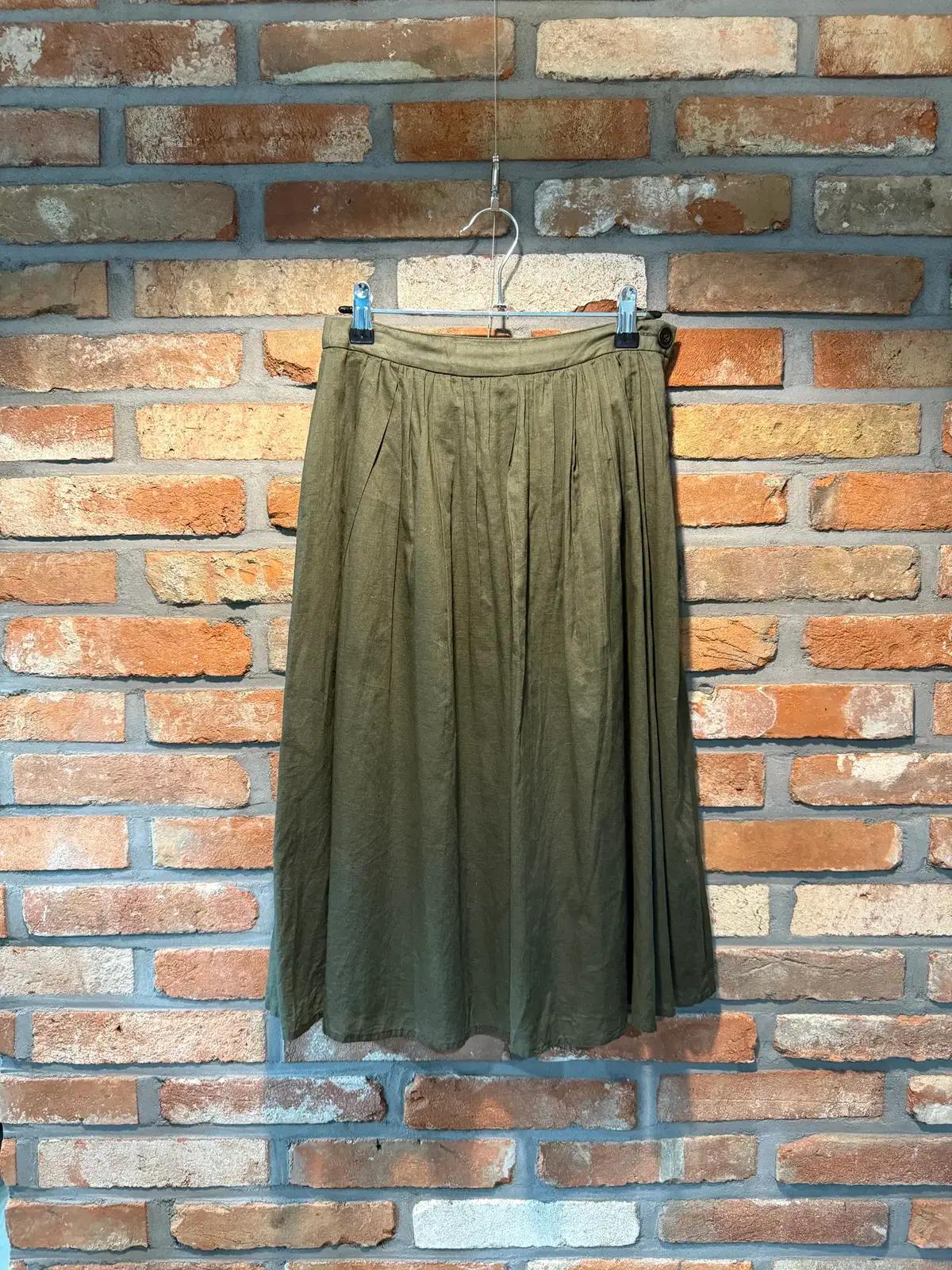 일본빈티지 fredy&gloster 여름치마 미디스커트 미디치마 3389