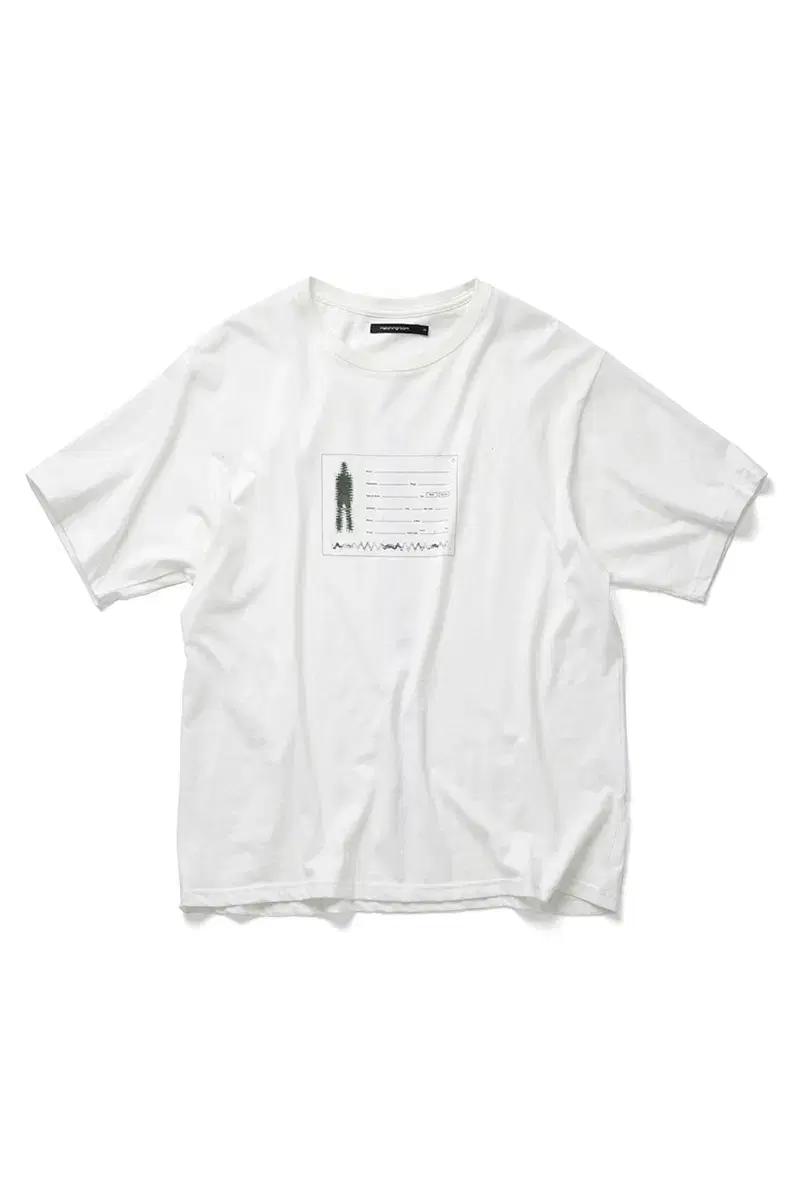 3)hatchingroom 해칭룸 Ghost I.D Tee White