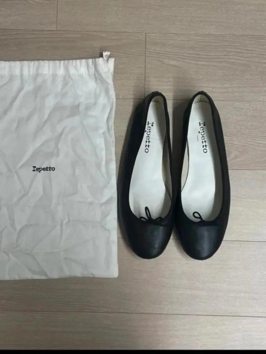 레페토 산드리옹 블랙 40 플랫