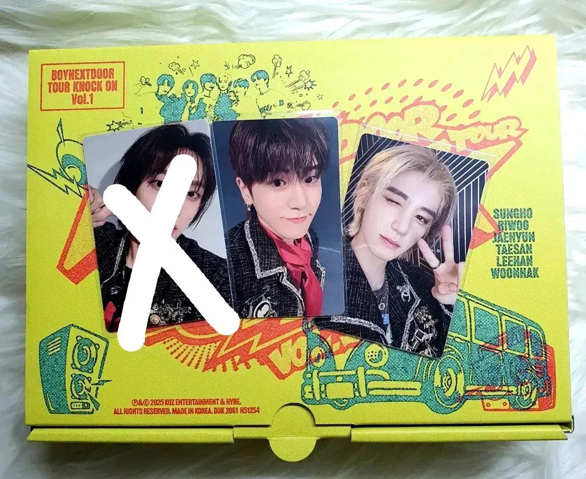 리우이한) 보넥도 낙원 인천콘 DVD 포카 토퍼 분철