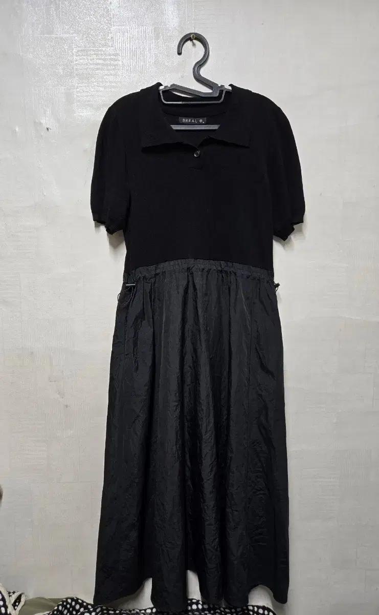 브리엘 쿨니트배색 바스락원피스 55