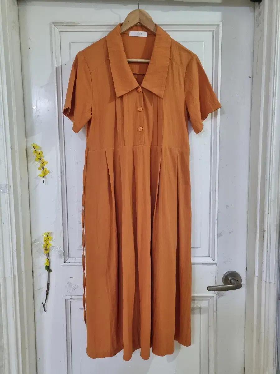 여름. 면. 롱원피스. 깨끗해요. 가슴43. 55사이즈