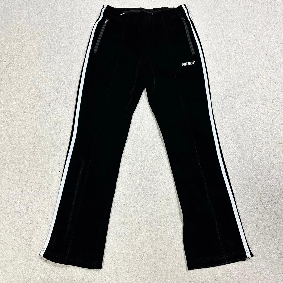 널디 벨벳 바지 트레이닝 팬츠 s