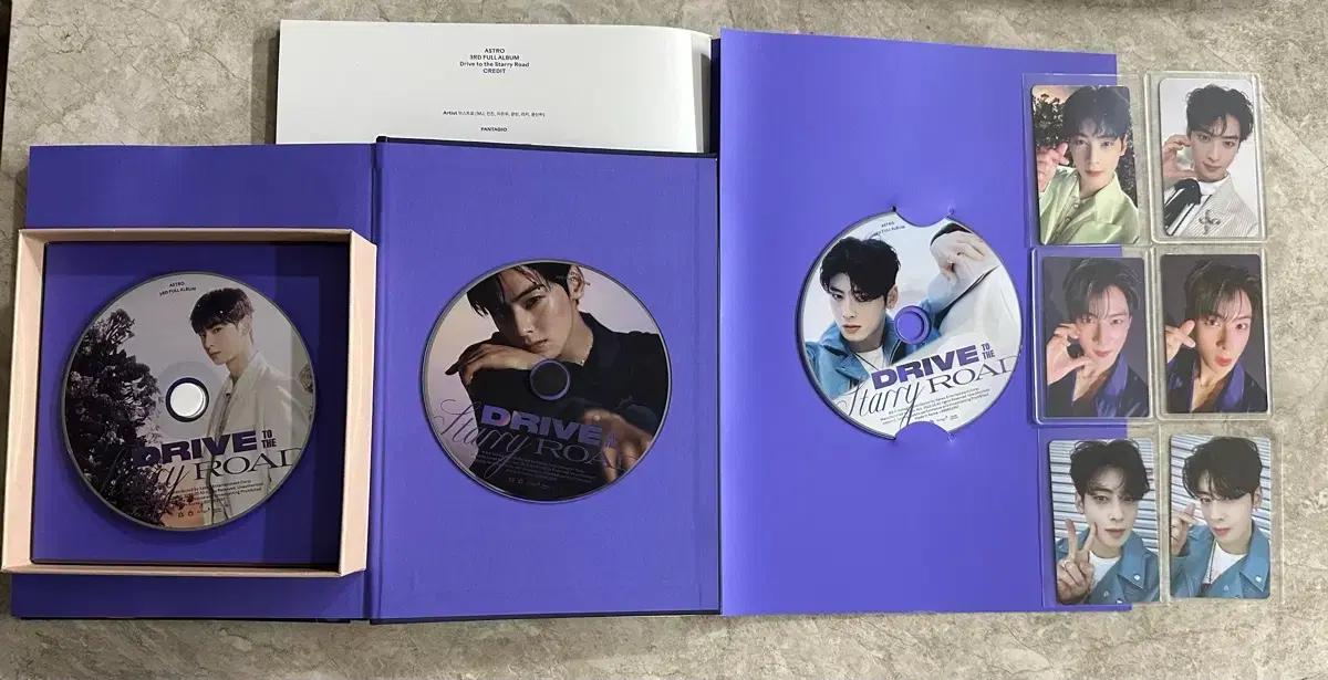 차은우 풀셋 Drive to the Stary Road