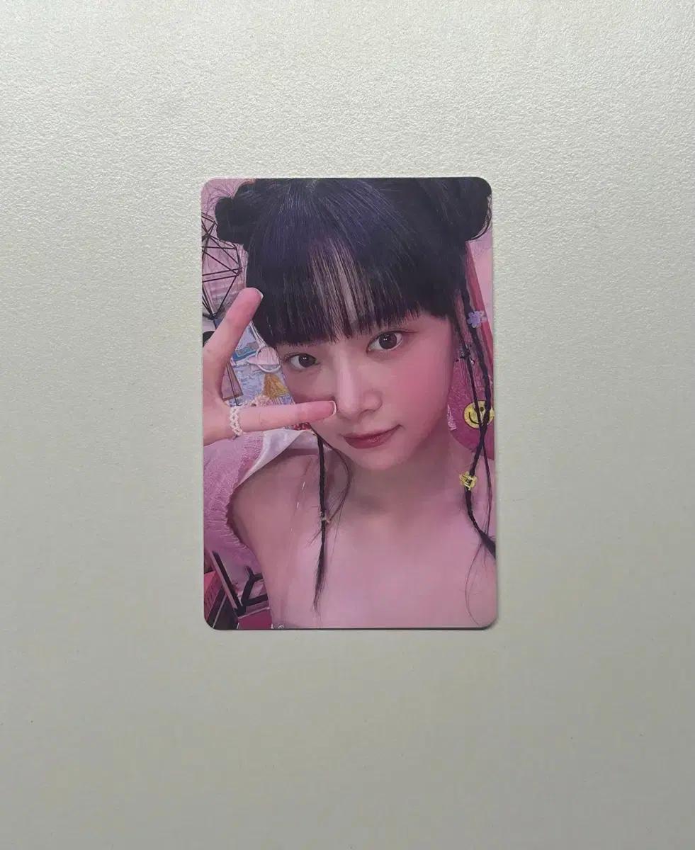르세라핌 은채 피어리스(일본) 포카