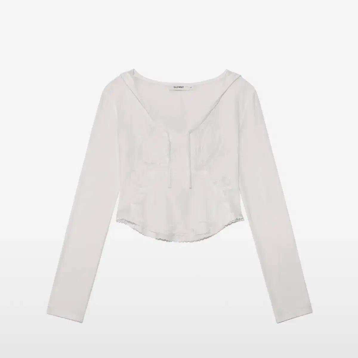 글로니 MUFFIN HOODIE TOP 화이트 L