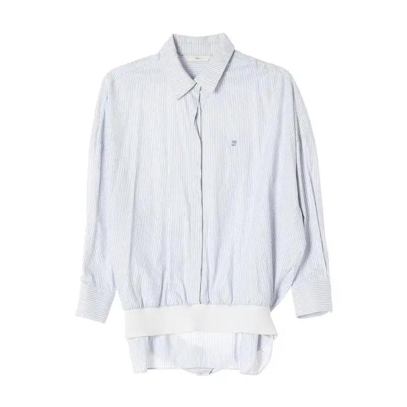 듀엘 스트라이프 블라우스셔츠/여성66/AAAGDO2045