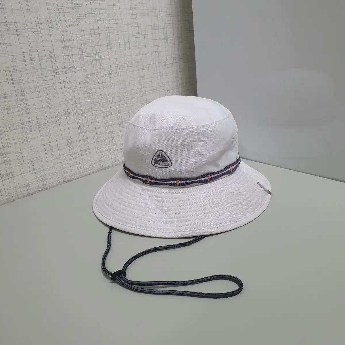 00s 나이키 ACG 아웃도어 정글햇 버킷햇 크림 화이트