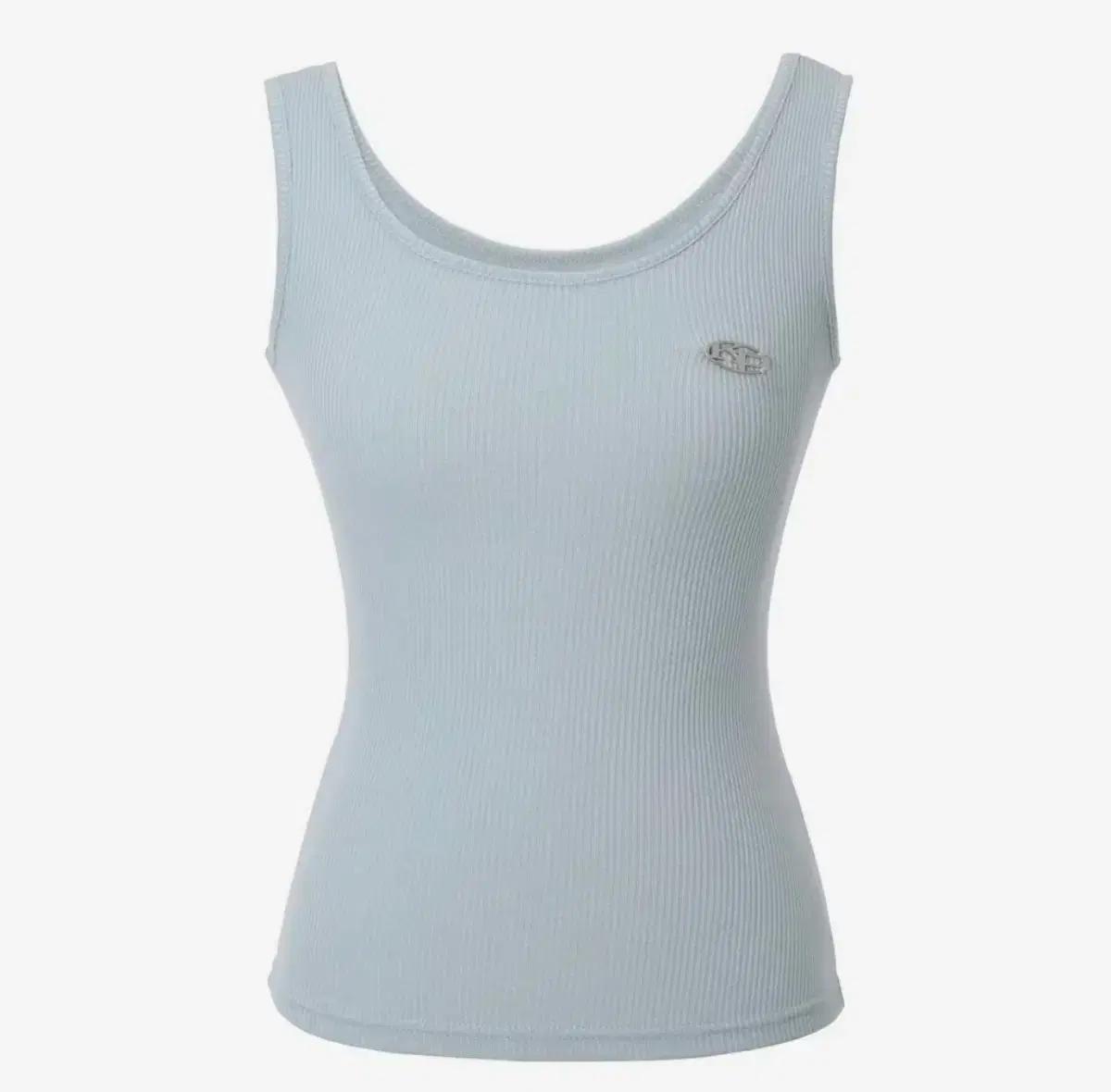 카키포인트 Metal Symbol Sleeveless Sky Blue