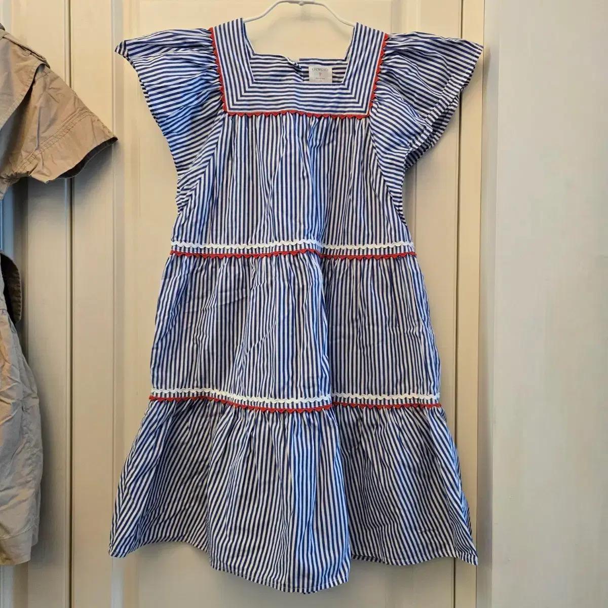 제이크루 걸즈 면 티어드 여름 원피스 12세 키 145 -150