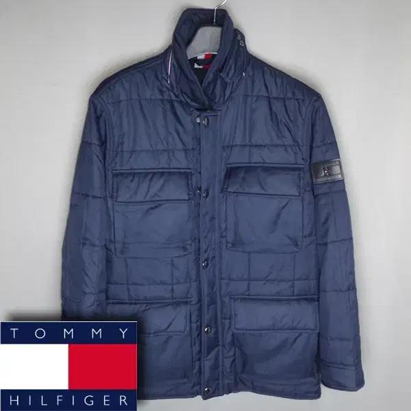 타미힐피거/남성100/경량패딩하프코트자켓/달순구제156