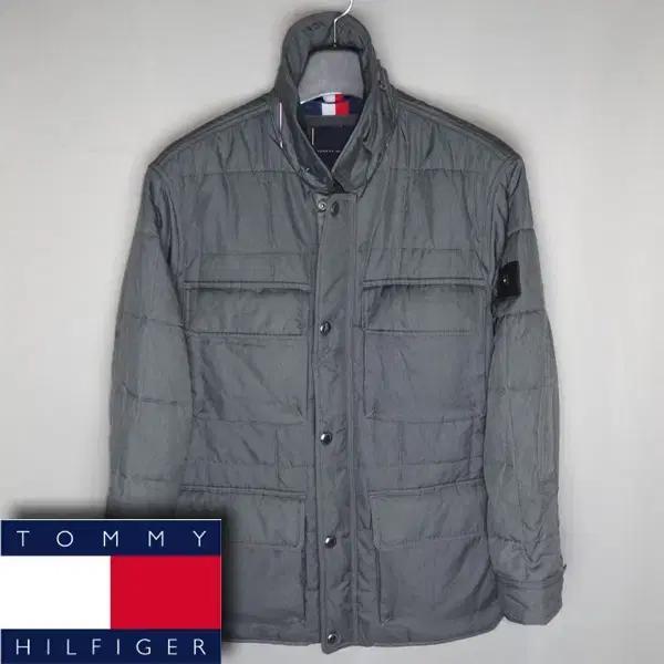 타미힐피거/남성100/경량패딩하프코트자켓/달순구제156