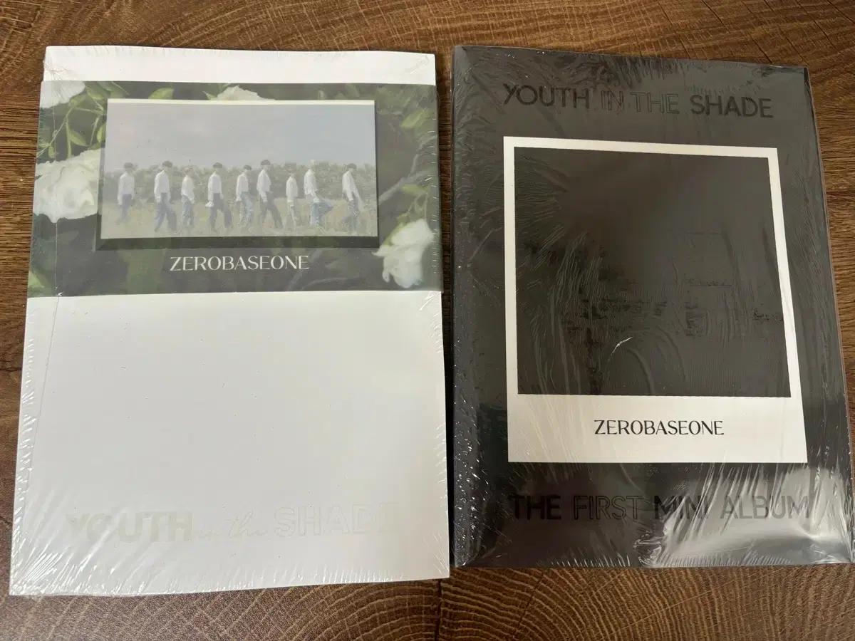 제베원 Zerobaseone youth in the shade 미개봉 판