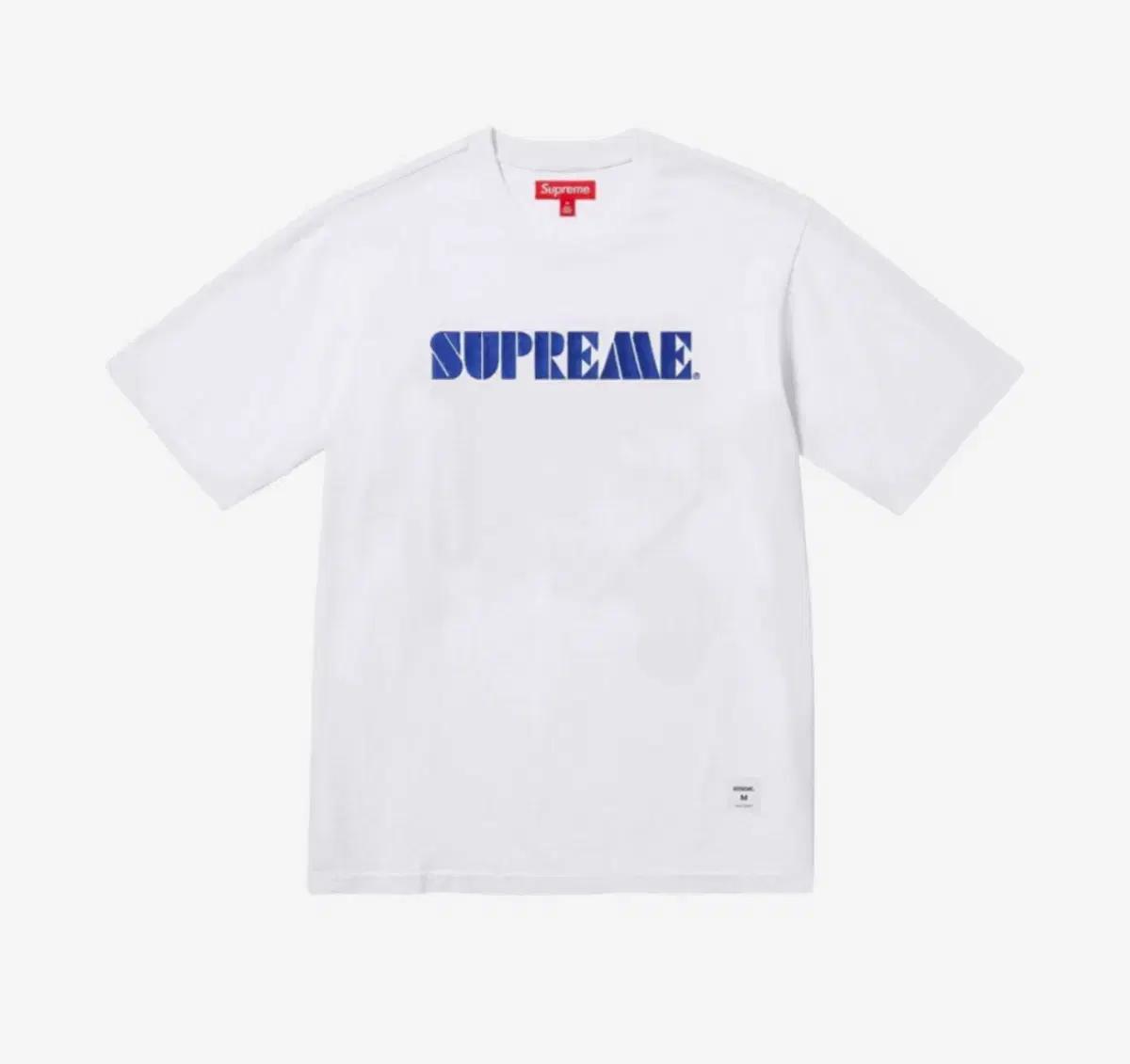 Supreme Stencil Embroidered S/S Top S사이즈