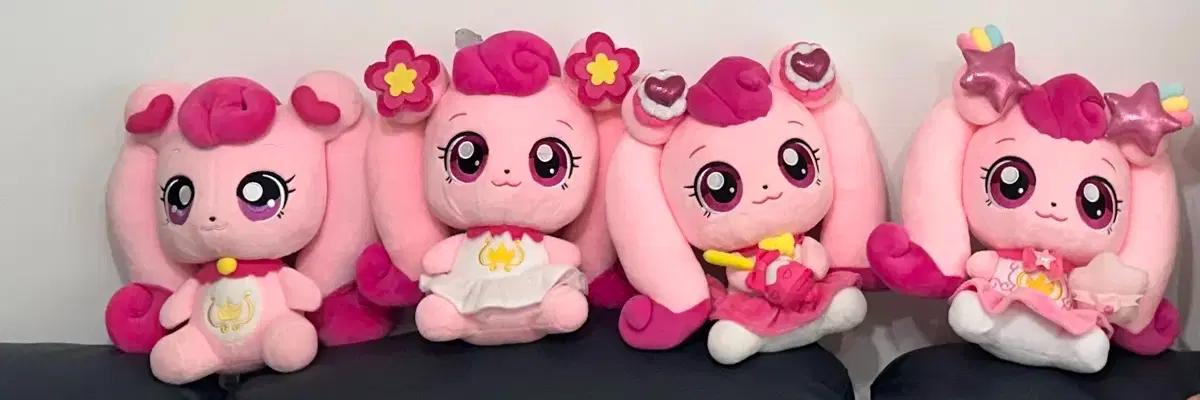 티니핑 하츄핑 28cm 4종인형 일괄